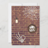 Spectaculaire Halloween film Night Verjaardagsfees Kaart (Achterkant)