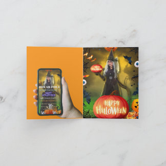 Spectaculaire Halloween verjaardagsuitnodiging