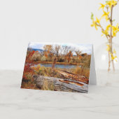 Spectaculaire Herfst Kaart (Gele Bloem)