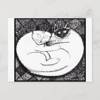 Spectaculaire katten 3 briefkaart