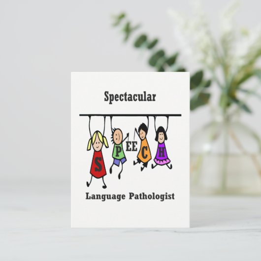 Spectaculaire Kinderen van de patholoog van de spr Briefkaart (Staand voorkant)