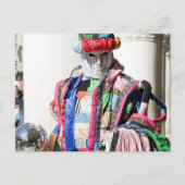 Spectaculaire kleuren van Venezia Carnivale Briefkaart (Voorkant)