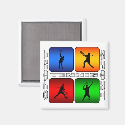 Spectaculaire neushoorn (mannelijk) magneet (Voorkant / Achterkant)