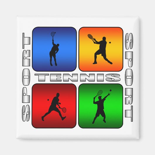 Spectaculaire neushoorn (mannelijk) magneet (Voorkant)