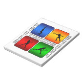 Spectaculaire neushoorn (Vrouw) Notitieblok (Linkerzijde)