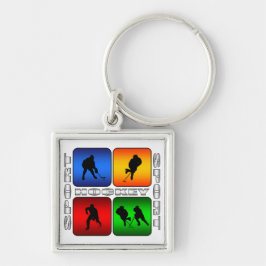 Spectaculaire oogsleutel sleutelhanger