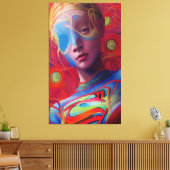 Spectaculaire oraal Cyberpunk Canvas Afdruk (Insitu (Woonkamer))