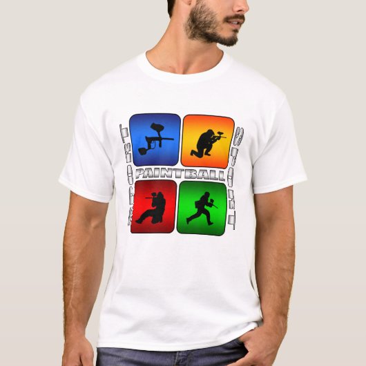 Spectaculaire Paintball T-shirt (Voorkant)