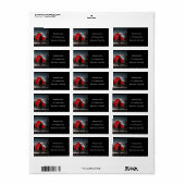 Spectaculaire Red Barn Avery Label (Full Sheet)