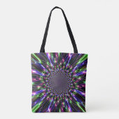 Spectaculaire regenboog 2 Canvas tas (Achterkant)