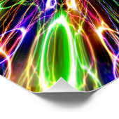 Spectaculaire regenboogperfecte Poster (Hoek)