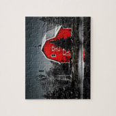 Spectaculaire rode Barn - Puzzle Legpuzzel (Verticaal)