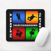 Spectaculaire Skateboarden Muismat (Met muis)