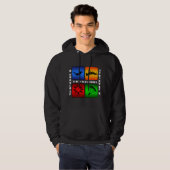 Spectaculaire Skydiving Hoodie (Voorkant volledig)