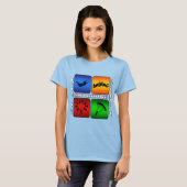 Spectaculaire Skydiving T-shirt (Voorkant volledig)