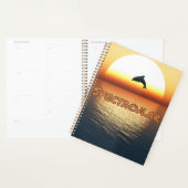 Spectaculaire snoepjesplanner voor dolfijnenkalend planner (Display)