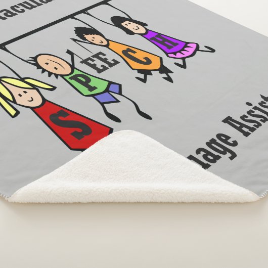 Spectaculaire Speech Language Assistant met Kinder Sherpa Deken (3/4)