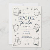 Spectaculaire spookachtige Halloween met spookthem Kaart (Voorkant)