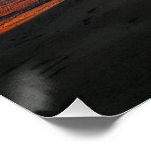 Spectaculaire tropische zonnestralen perfect poster (Hoek)