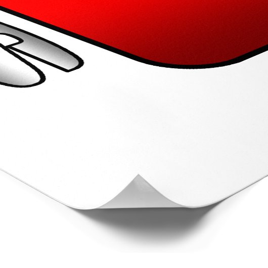 spectaculaire volleybal poster (Hoek)