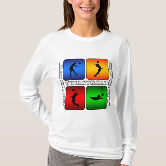 spectaculaire volleybal t-shirt (Voorkant)
