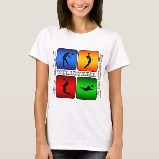 spectaculaire volleybal t-shirt (Voorkant)