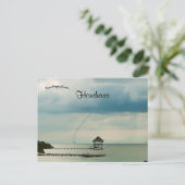 Spectaculaire wateruitloop in Honduras Briefkaart (Staand voorkant)