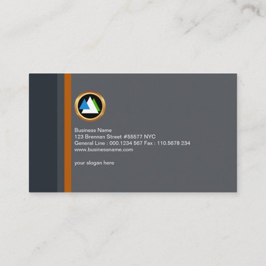 Spectaculaire wereldwijde marketing visitekaartje (Achterkant)