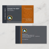 Spectaculaire wereldwijde marketing visitekaartje (Voorkant / Achterkant)