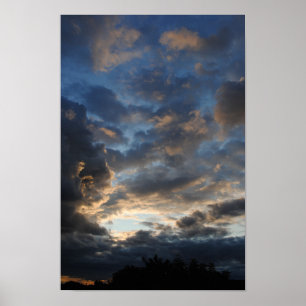 Spectaculaire wolken in Sky 2 Poster