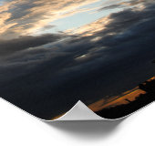 Spectaculaire wolken in Sky 2 Poster (Hoek)