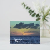 Spectaculaire zon, Lahaina, Maui Hawaii Briefkaart (Staand voorkant)