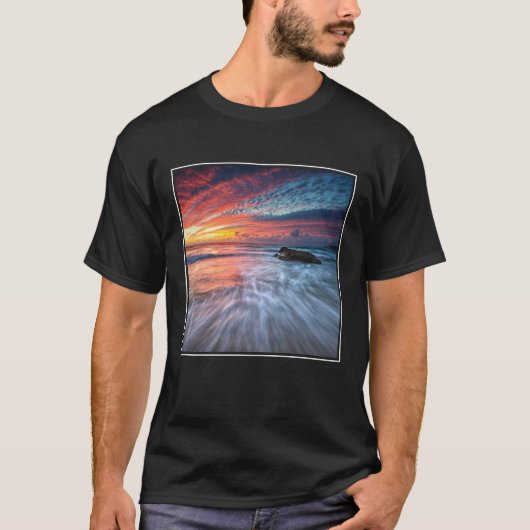 spectaculaire zonnesteek | Steenstrand, El T-shirt (Voorkant)
