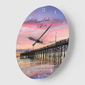 Spectaculaire zonsondergang bij Newport Beach Grote Klok (Hoek)