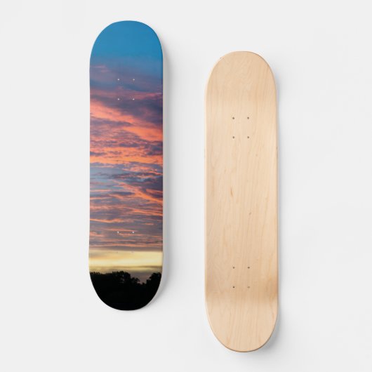 Spectaculaire zonsondergang Kakadu Australië schil Persoonlijk Skateboard (Voorkant)