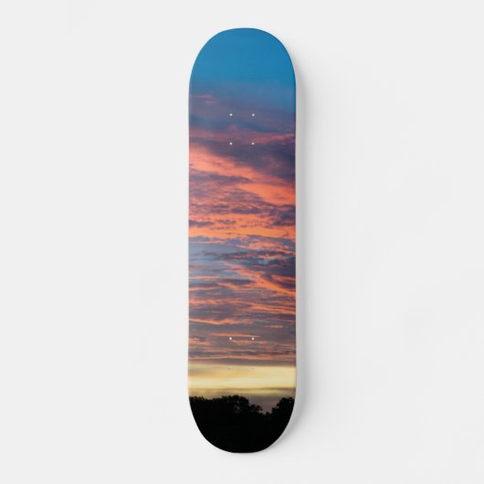 Spectaculaire zonsondergang Kakadu Australië schil Persoonlijk Skateboard (Voorkant)