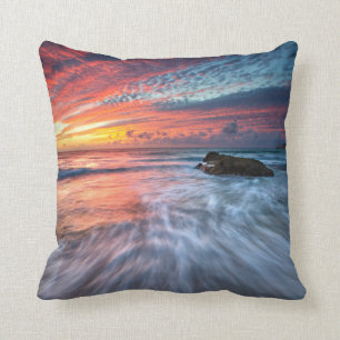 Spectaculaire zonsondergang Stenen strand, El Kussen
