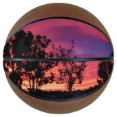 spectaculaire zonsopgang basketbal (Voorkant)