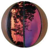 spectaculaire zonsopgang basketbal (Verticaal)