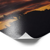 Spectaculaire zonsopgang bij Joshua Tree National Foto Afdruk (Hoek)