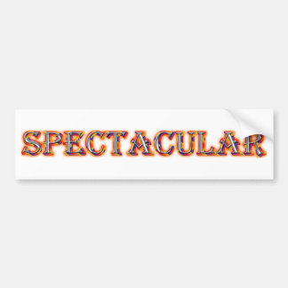 Spectacular Bumpersticker