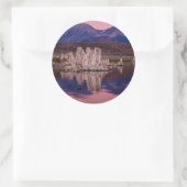 Spectacular Mono Lake In The Shadow Ronde Sticker (Tas)