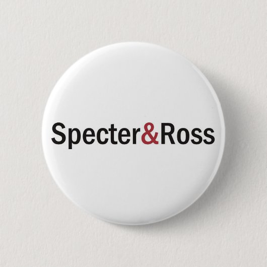 Specter & Ross Ronde Button 5,7 Cm (Voorkant)