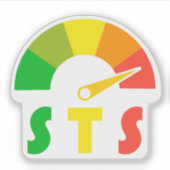 SpecterTech Studio Bright EMF Meter Logo Sticker (Voorkant)