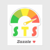 SpecterTech Studio Helder EMF Meter Logo Sticker (Vel)