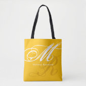 Spectra Geel all-over Monogram Tote Bag (Voorkant)