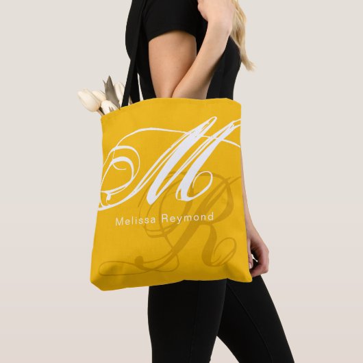 Spectra Geel all-over Monogram Tote Bag (Dichtbij)