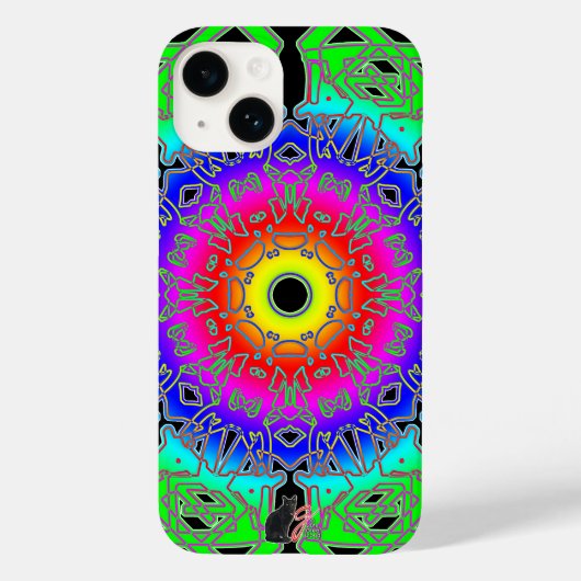 Spectra glyph respecteren Case-Mate iPhone case (Achterkant)