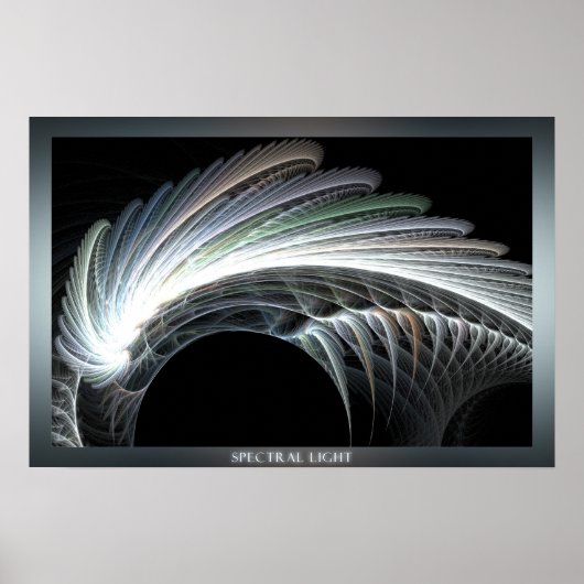 Spectraal Licht Poster (Voorkant)