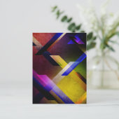 Spectraal ontwerp briefkaart (Staand voorkant)